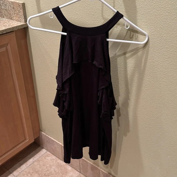 Rebecca Minkoff black off the shoulder top - Picture 8 of 10